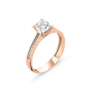 OLIVIE Stříbrný prsten ROSE 3107 Velikost prstenů: 5 (EU: 49-50) Ag 925; ≤1,5 g