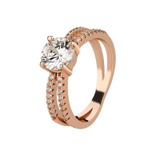 OLIVIE Stříbrný prsten ROSE 4226 Velikost prstenů: 10 (EU: 62-64) Ag 925; ≤2,8 g