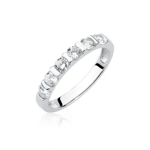OLIVIE Stříbrný prsten se zirkony 1949 Velikost prstenů: 5 (EU: 49-50) Ag 925; ≤2,5 g