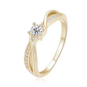 OLIVIE Stříbrný prsten STORY GOLD 7172 Velikost prstenů: 10 (EU: 62-64) Ag 925; ≤1,6 g