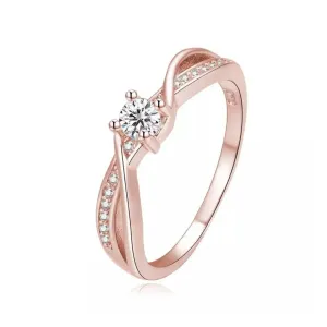 OLIVIE Stříbrný prsten STORY ROSE 7173 Velikost prstenů: 10 (EU: 62-64) Ag 925; ≤1,6 g