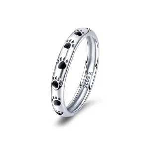 OLIVIE Stříbrný prsten TLAPKY 2889 Velikost prstenů: 8 (EU: 57-58) Ag 925; ≤1,5 g