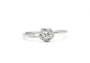 OLIVIE Stříbrný prstýnek RŮŽE 7210 Velikost prstenů: 6 (EU: 51-53) Ag 925; ≤1,2 g