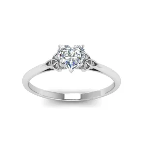 OLIVIE Stříbrný prstýnek se srdíčkem 2175 Velikost prstenů: 5 (EU: 49-50) Ag 925; ≤1,4 g