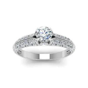 OLIVIE Stříbrný zásnubní prsten 2177 Velikost prstenů: 6 (EU: 51-53) Ag 925; ≤2,9 g
