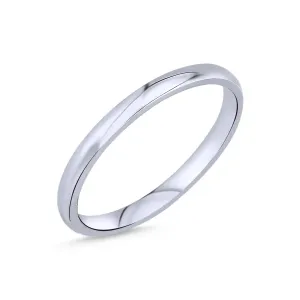 OLIVIE Úzký snubní stříbrný prsten 7139 Velikost prstenů: 13 (EU: 71) Ag 925; ≤1,5 g