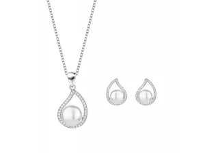 OLIVIE Stříbrná sada šperků PERLY 7054 Ag 925; ≤5,5 g