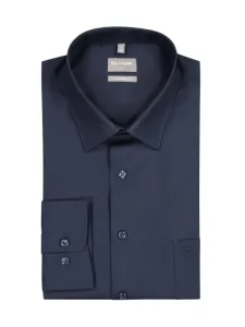 Nadměrná velikost: Olymp, Košile Luxor, comfort fit, s náprsní kapsou Námořnická Modrá #5286400