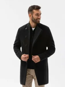 Ombre Clothing Kabát Černá #5558276