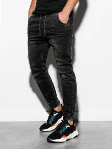 Ombre Clothing Jeans Černá #5298135