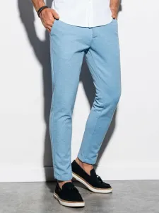 Ombre Clothing Kalhoty Modrá #5298167