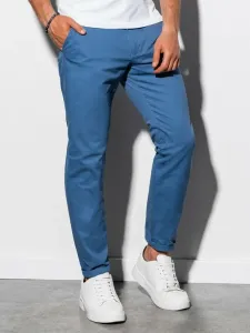 Ombre Clothing Kalhoty Modrá
