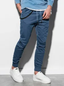 Ombre Clothing Kalhoty Modrá #5691726