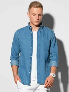 Ombre Clothing Košile Modrá #5293578