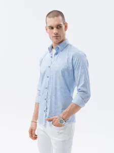 Ombre Clothing Košile Modrá #5293562