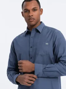 Ombre Clothing Košile Modrá #6124825