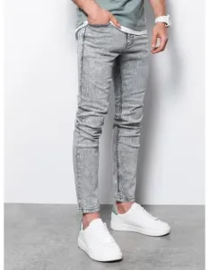 Pánské džíny SKINNY FIT šedé #1377760