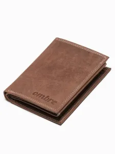 Kožené peněženky Ombre Clothing
