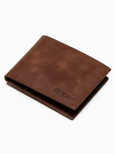 Ombre Clothing Elegantní hnědá peněženka A607