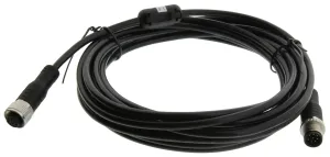 Omega Dm12Cab-8-3. Sensor Cord, 8Pos, M12 Plug-M12 Rcpt, 3M