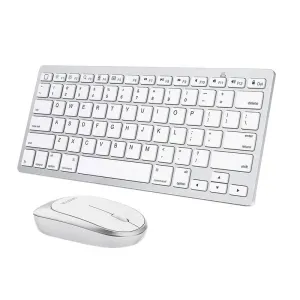 Set klávesnice a myši Omoton KB066 Silver