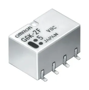 Omron G6Ku-2F-Y-Tr 5 Dc45 Signal Relay, Dpdt, 4.5Vdc, 1A, Smd