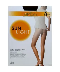 Omsa Sun Light 8 den punčochové kalhoty, 5-XL, beige naturel/odc.beżowego