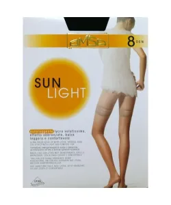Omsa Sun Light 8 den punčochy, 4-L, beige naturel/odc.beżowego #5243290