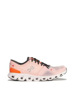 Běžecké boty On-running Cloud X 3 růžová barva