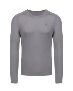 Běžecké triko s dlouhým rukávem On-running Performance šedá barva #1579965