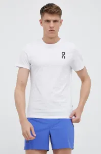 Tričko On-running bílá barva, s potiskem #5889612