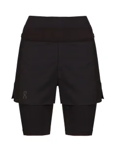 Běžecké šortky On-running Active černá barva, high waist