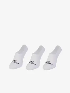 O'Neill Footie Ponožky 3 páry Bílá #4602395