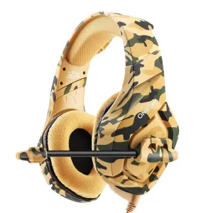 Herní sluchátka ONIKUMA K1-B (žlutá)