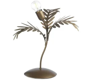 ONLI ONLI - Stolní lampa DUBAI 1xE27/22W/230V bronzová