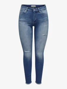 ONLY Blush Jeans Modrá