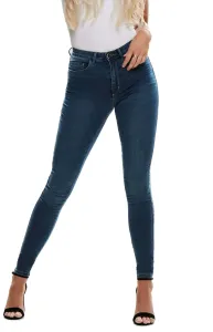ONLY Dámské džíny ONLROYAL Skinny Fit 15181725 Dark Blue Denim L/30