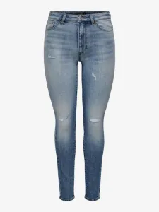 ONLY Forever Jeans Modrá #5756242