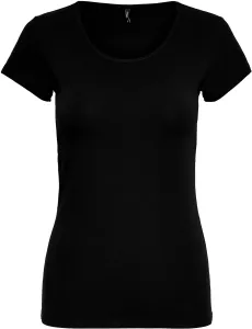 ONLY Dámské triko ONLLIVE Tight Fit 15205059 Black XL