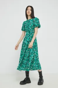 Šaty Only zelená barva, midi #2865503