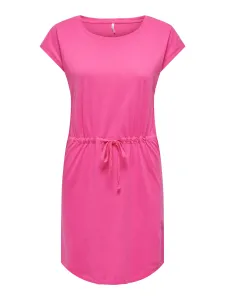 ONLY Dámské šaty ONLMAY Regular Fit 15153021 Shocking Pink S
