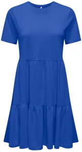 ONLY Dámské šaty ONLMAY Regular Fit 15286934 Dazzling Blue XS