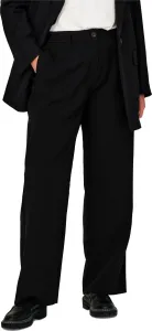 ONLY CARMAKOMA Dámské kalhoty CARLANA-BERRY Straight Fit 15300118 Black 5XL