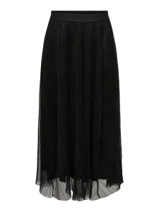 ONLY CARMAKOMA Dámská sukně CARLAVINA 15302986 Black 3XL/4XL
