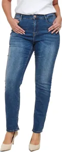 ONLY CARMAKOMA Dámské džíny CARLAOLA LIFE Skinny Fit 15245731 Medium Blue Denim 4XL/32