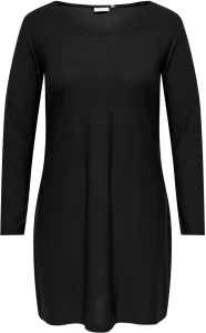 ONLY CARMAKOMA Dámské šaty CARSANSA Regular Fit 15308186 Black 5XL/6XL