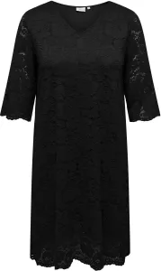 ONLY CARMAKOMA Dámské šaty CARSUMMER Regular Fit 15309315 Black 6XL