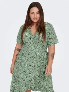 ONLY CARMAKOMA Dámské šaty CARLIVIA Regular Fit 15252210 Hedge Green XL