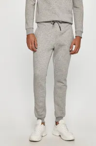 Kalhoty Only & Sons pánské, šedá barva, hladké #2859903