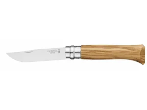 Opinel Zavírací nůž N°08, 8,5 cm, rukojeť oliva 002020